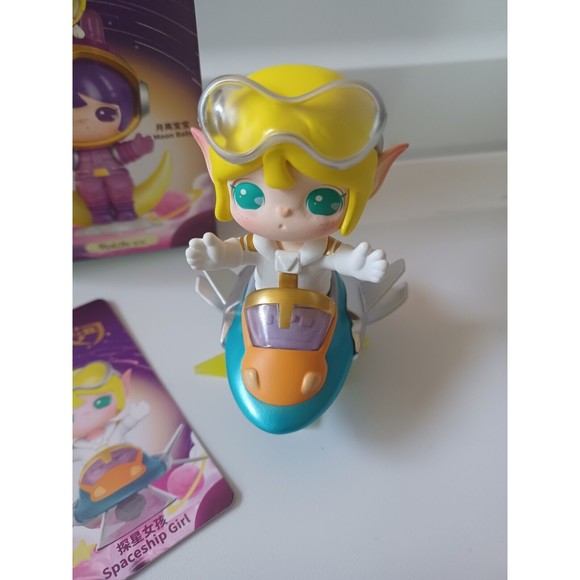 ROLIFE x SURI Star Dream Galaxy Spaceship Girl Mini Figure Designer Art Toy - Picture 4 of 16